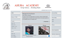 Desktop Screenshot of ahuraacademy.com